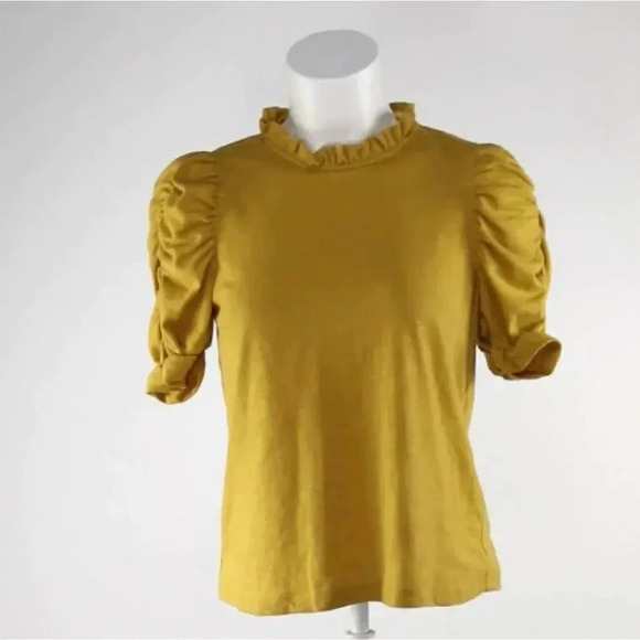 Moon River Puff Sleeve Top - Picture 1 of 2